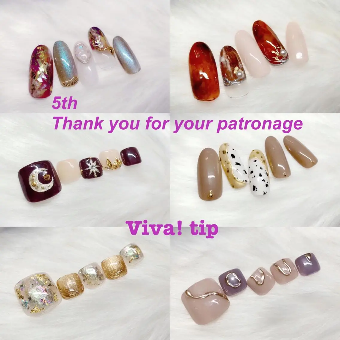 ネイル Viva!tip ビバティップネイルのネイルデザイン