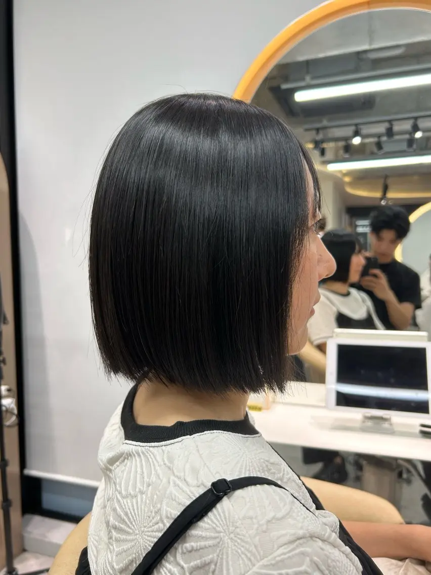 ショート 《髪質改善✖️レイヤ ー🩶》ナオヤのヘアスタイル