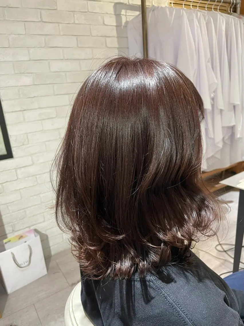 🌷カット+イルミナorアディクシーカラー+aujua1stepトリートメント+marbb(マイクロバブル洗浄)🌷の写真