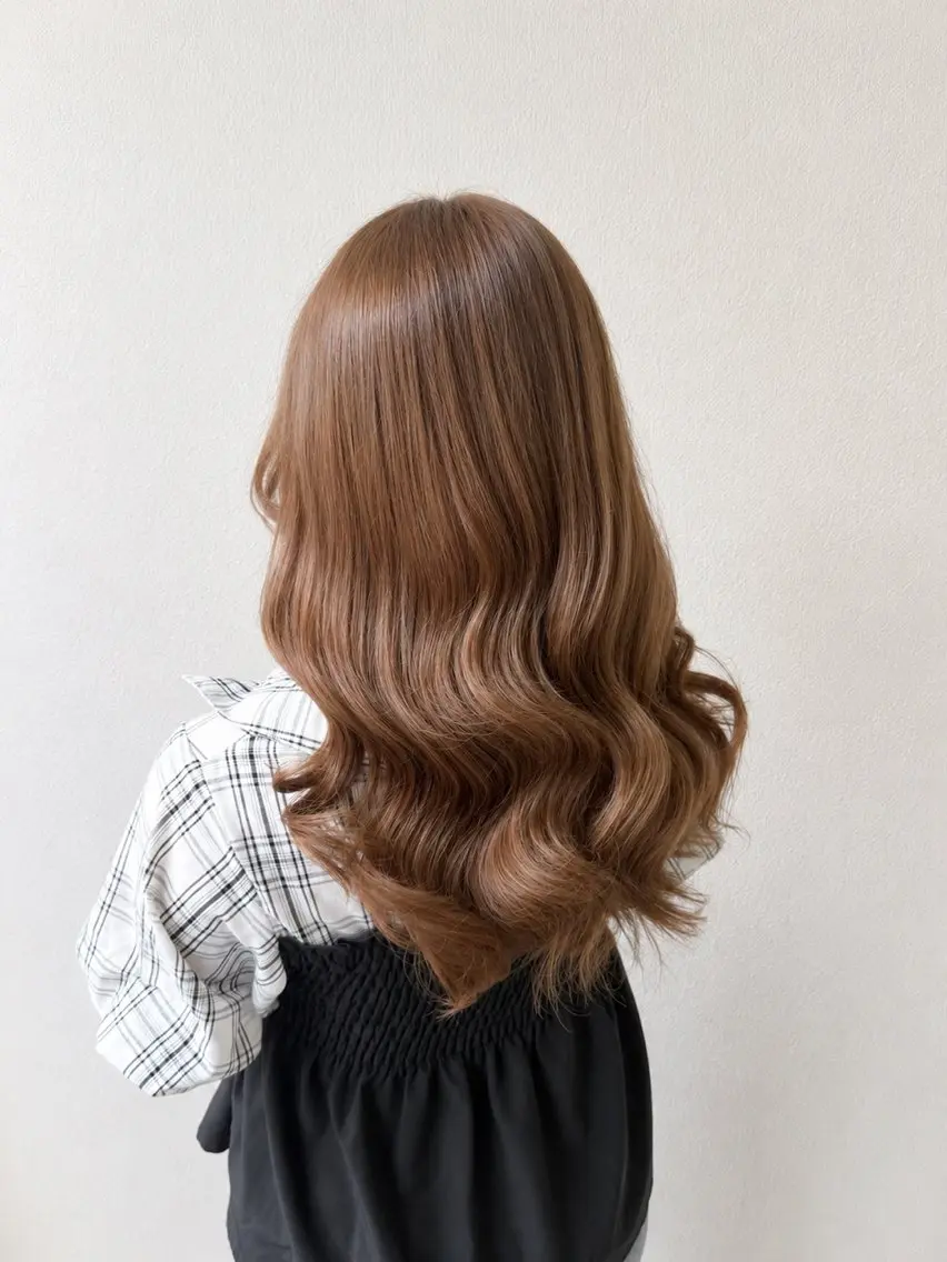 ロング ケアカラー ヘアカラー 池袋カラー/艶カラー 🎀Rina🎀のヘアスタイル