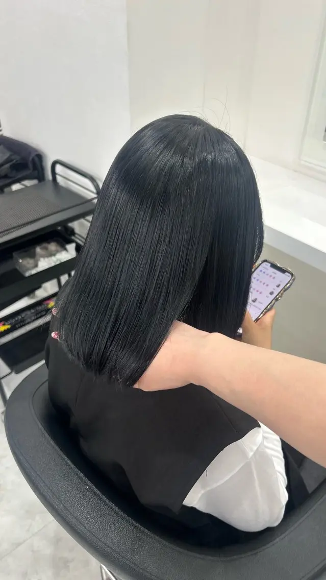 ロング カラー パーマ ヘアアレンジ メンズ キッズ ヘアカラー トリートメント ベージュブラウン 🎀Himari🎀のヘアスタイル
