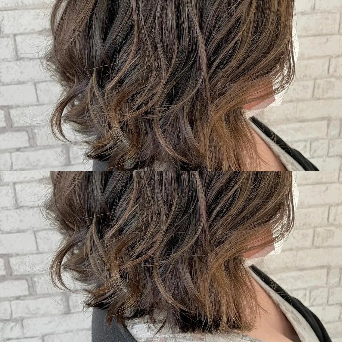 ミディアム カラー ハイライトカラー ハイライト ヘアカラー 低ダメージ特化🌱 佐野優斗のヘアスタイル