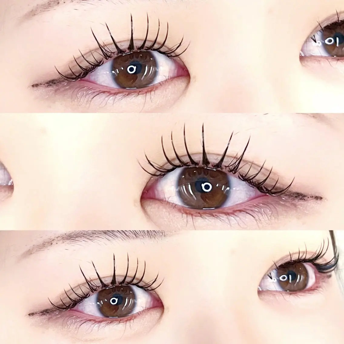 マツエク・マツパ キュート フラットラッシュ マツエク fein. 💖 eyelash💝のマツエク・マツパデザイン