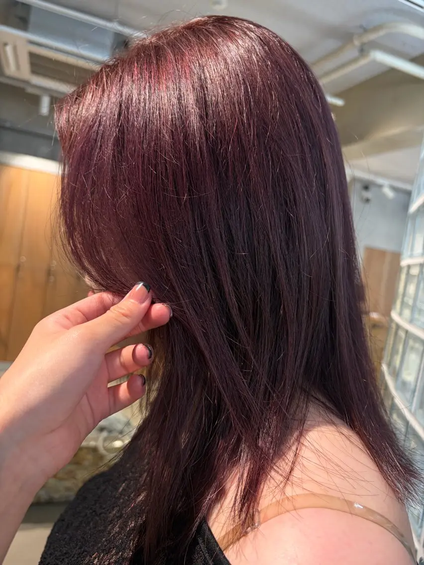 カラー 日住 風香のヘアスタイル