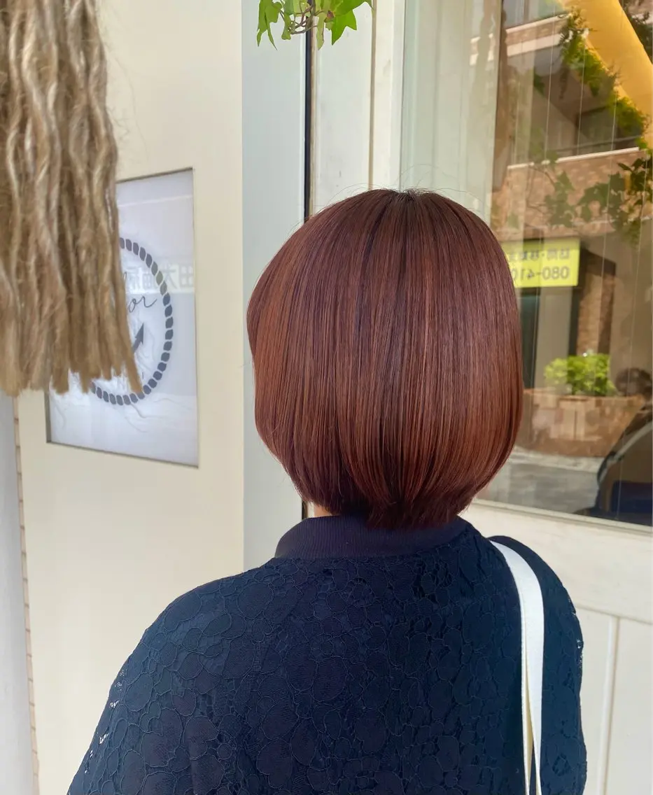 ショート ヘアカラー 透明感カラー /Kanon️🫧のヘアスタイル