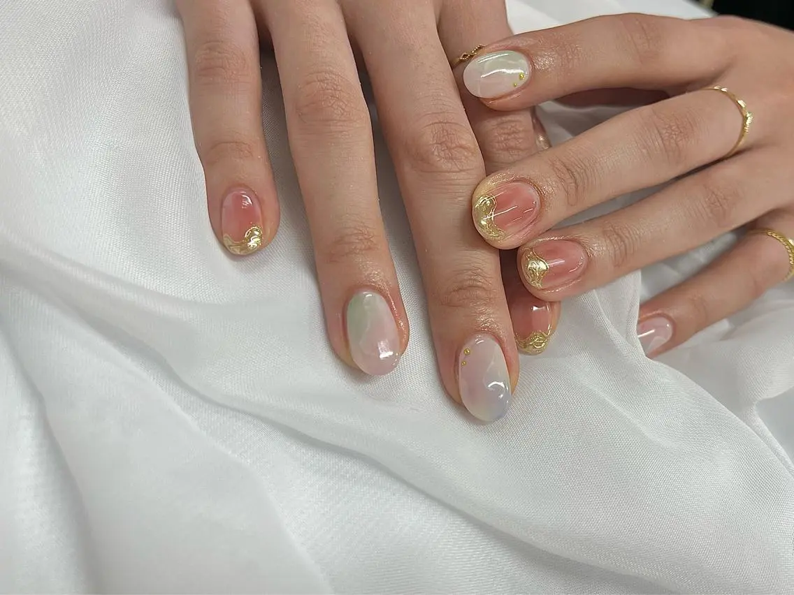 ネイル ハンドネイル フットネイル Nailsalon Fave/Rinaのネイルデザイン