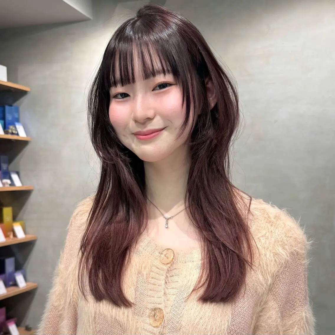 ロング カラー カット ヘアカラー トリートメント レイヤー/ウルフ🤍 mayo.のその他イメージ