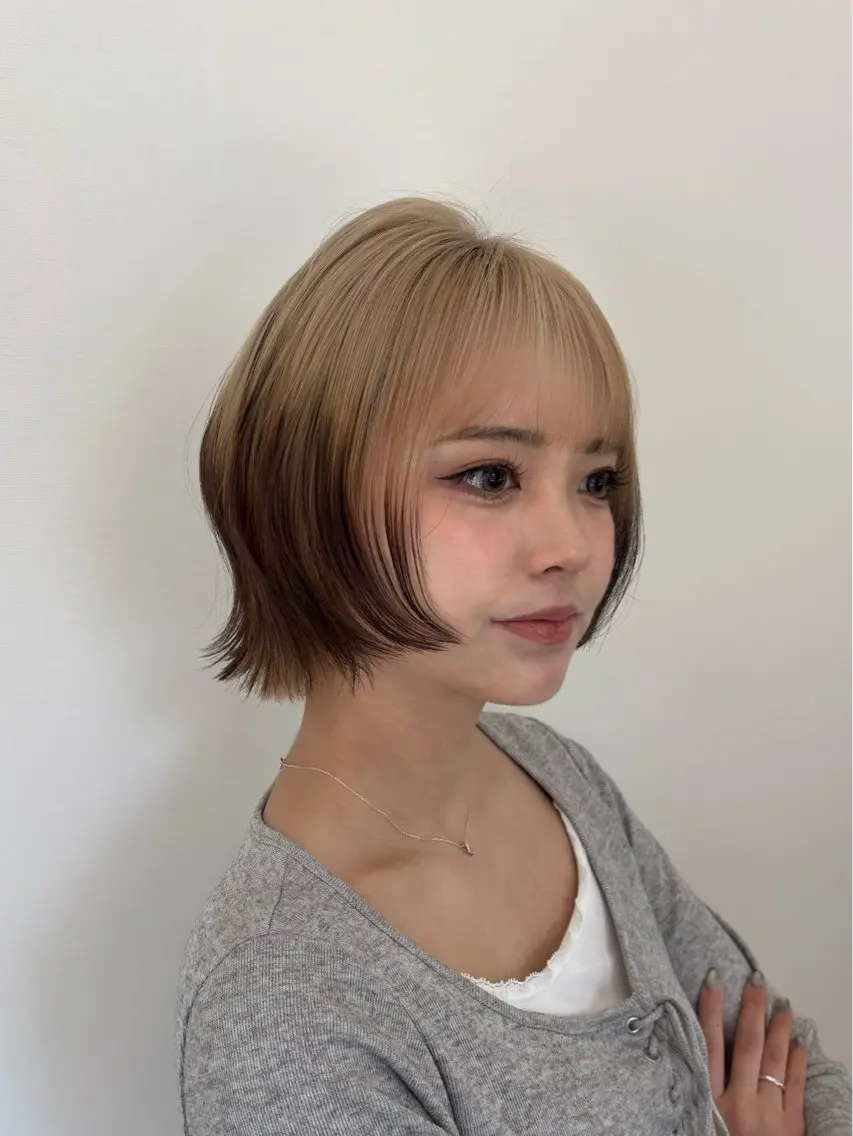 練習モデル限定価格💌1ブリーチ+デザインカラー❤️🔥の写真