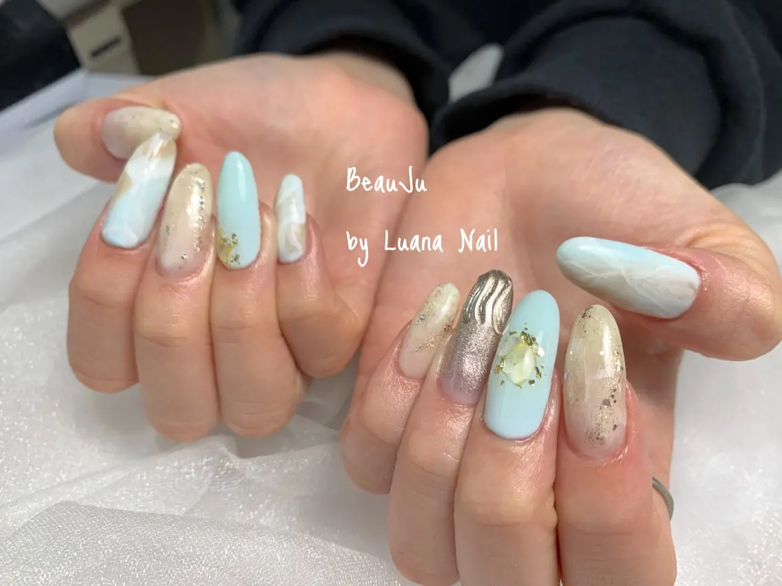 ネイル ハンドネイル BeauJu by Luana Nailのネイルデザイン