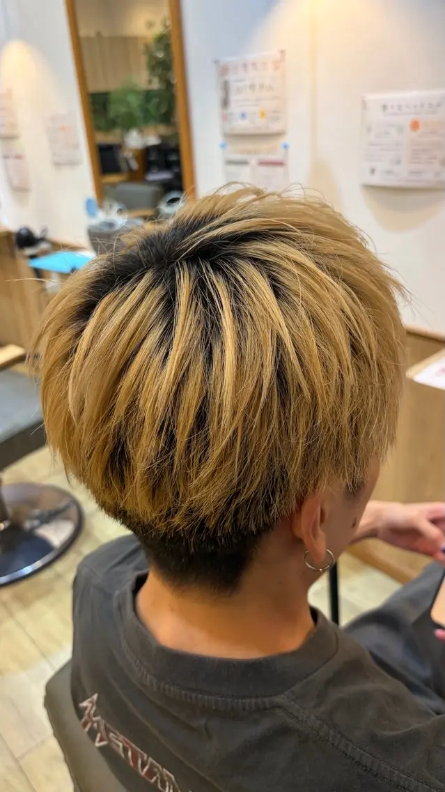 ショート メンズ 山田 響也のヘアスタイル