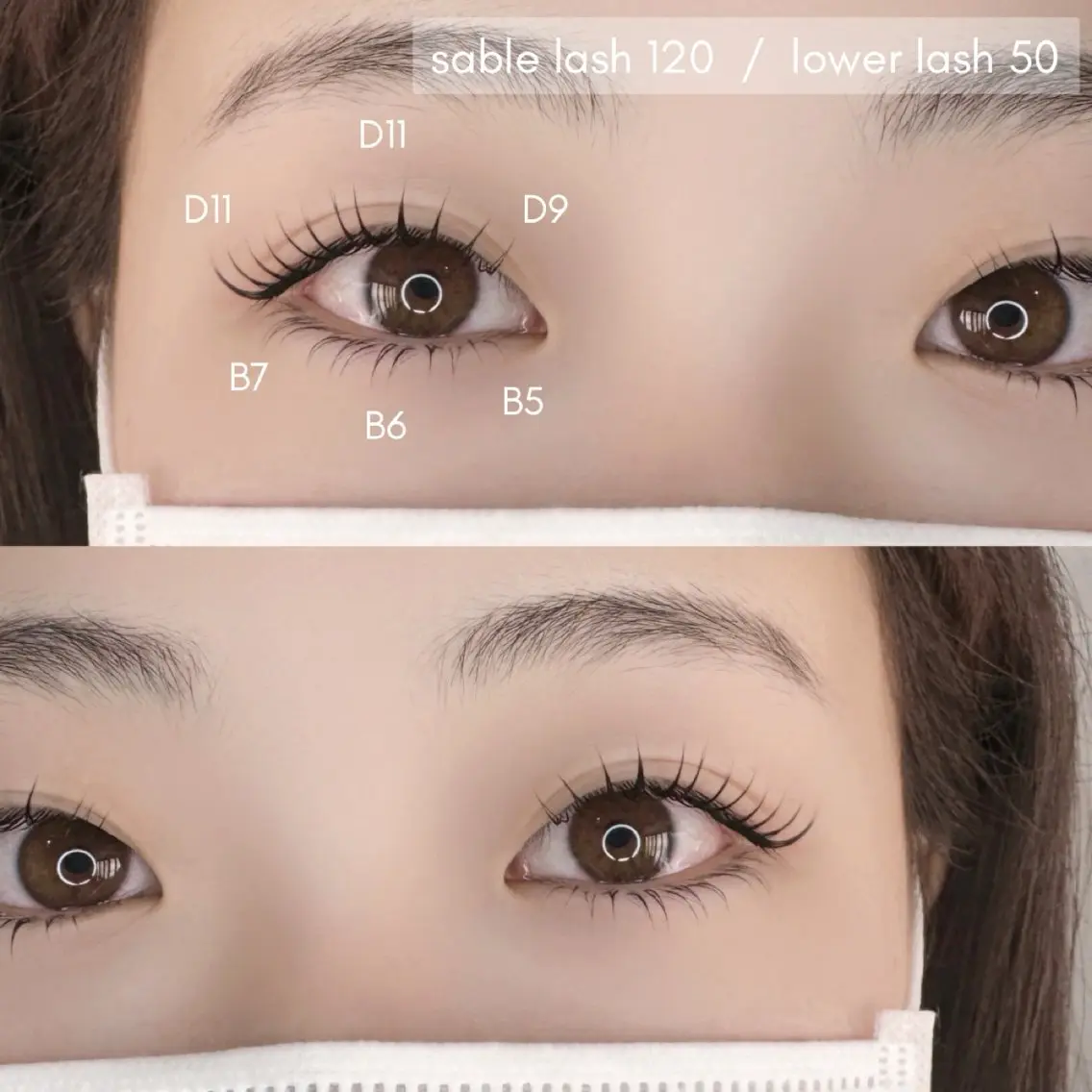 マツエク・マツパ 下まつげエクステ マツエク eye salon markのマツエク・マツパデザイン