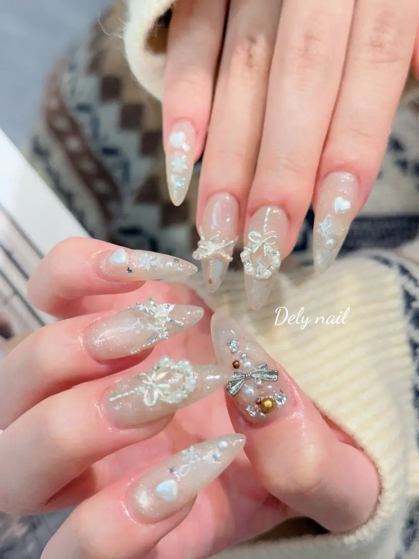 ネイル アートネイル ジェルネイル キラキラネイル ハンドネイル Dely Nailのネイルデザイン