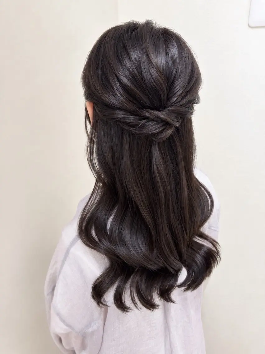 【早朝料金無し】お呼ばれヘアセット✨️ペア割り2名60分5600円の写真