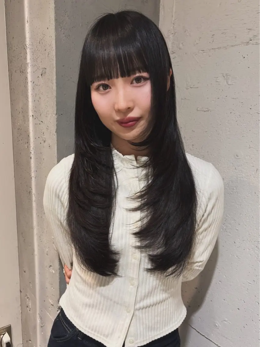 ロング カット トリートメント Juna✂️ レイヤー / ボブのヘアスタイル
