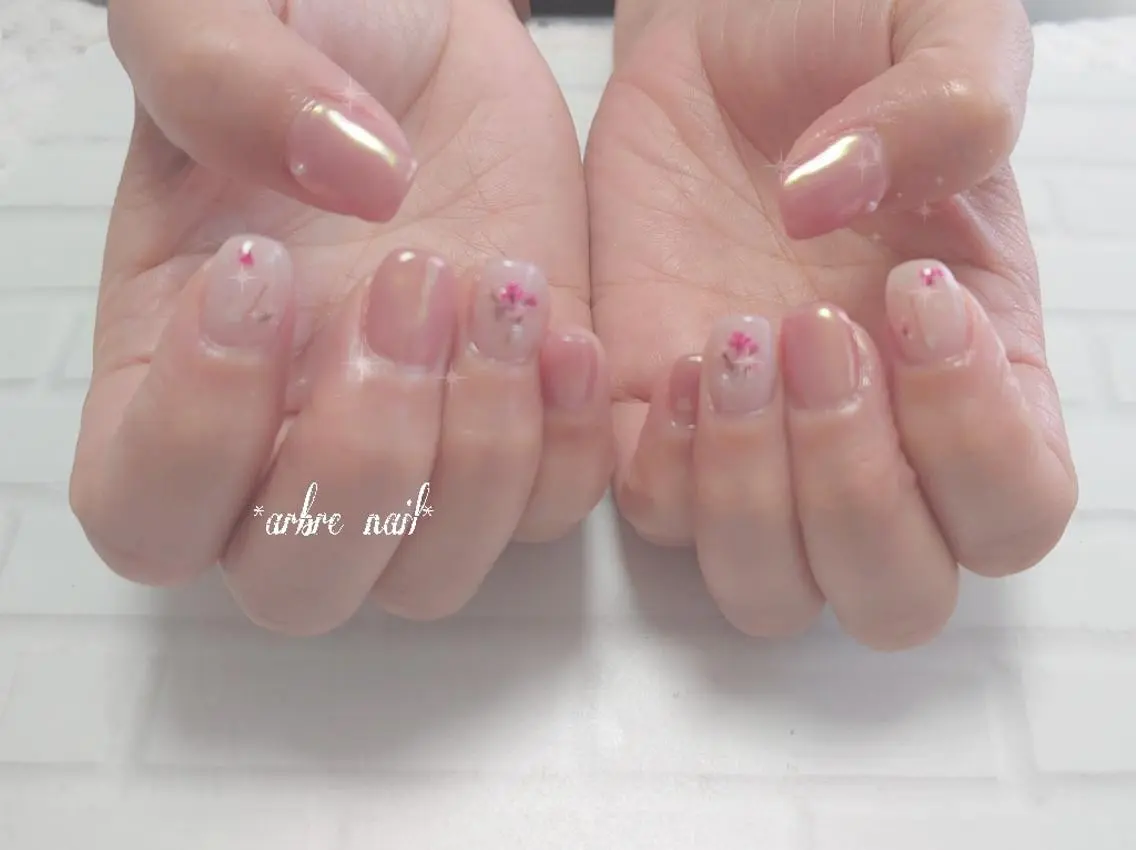 ネイル ✯.。 arbre nail 。✯.のネイルデザイン