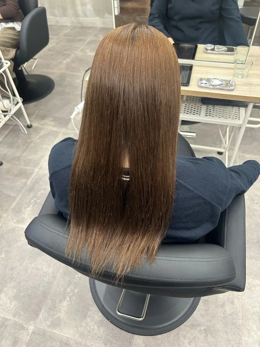 ロング カラー コウノ ダイキのヘアスタイル