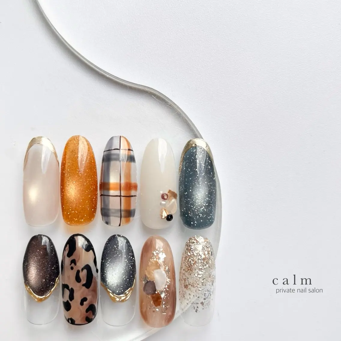 ネイル ハンドネイル calm 〔ｶｰﾑ〕のネイルデザイン