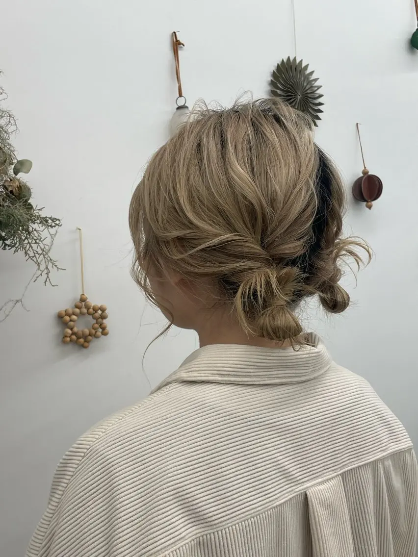 今っぽヘアアレンジの写真