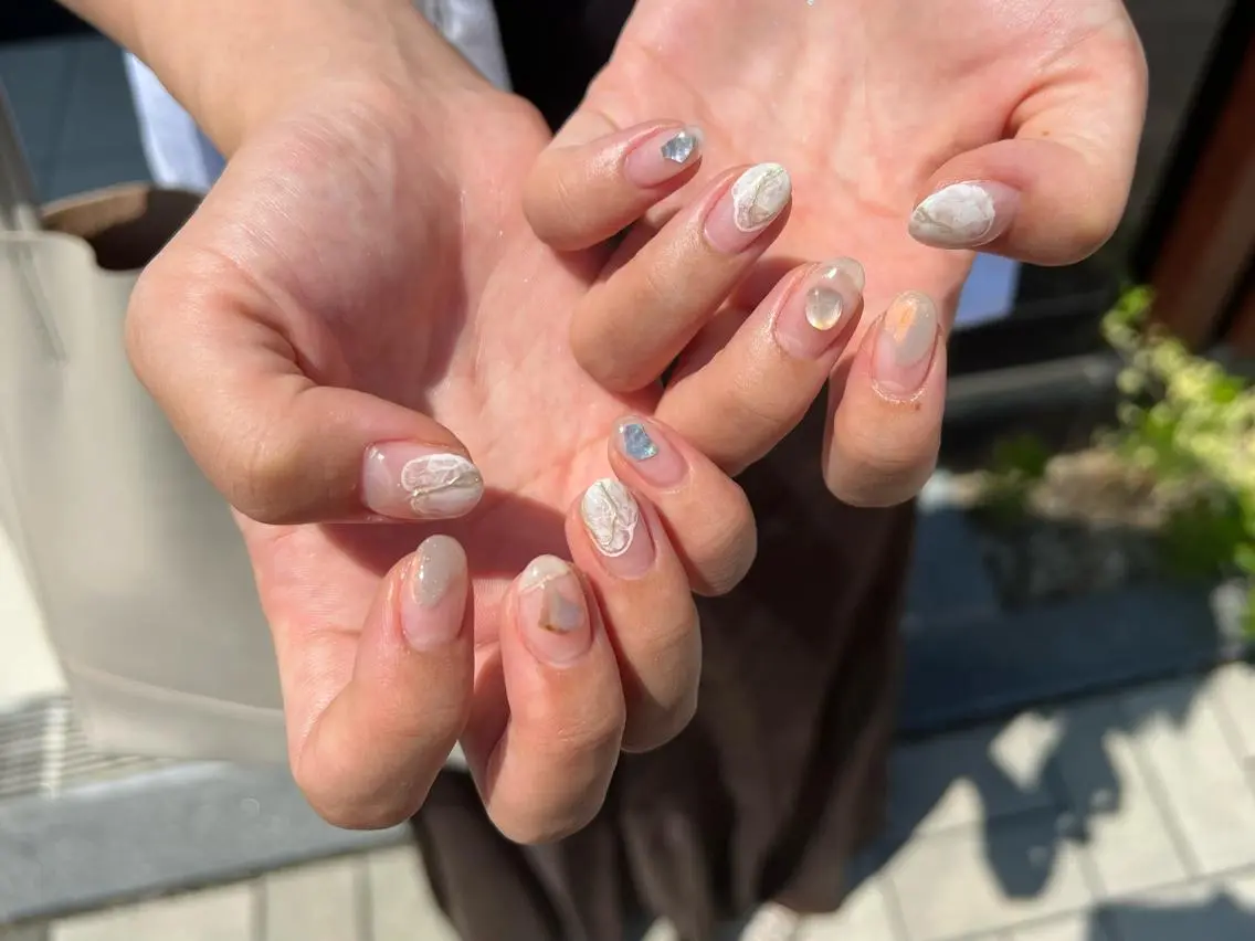 ネイル ハンドネイル 谷川 薫のネイルデザイン