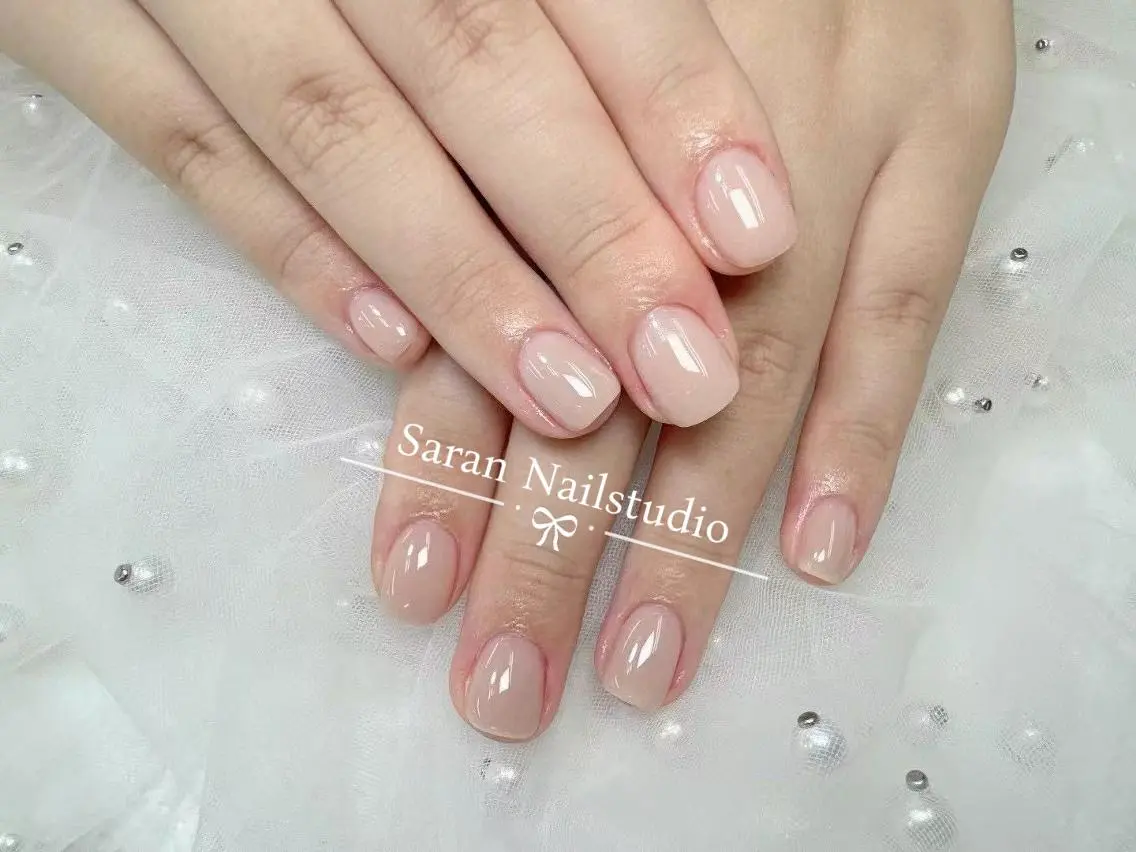 ネイル 長さ出し フットネイル ジェルネイル 韓国ネイル マグネットネイル Saran Nailstudioのネイルデザイン