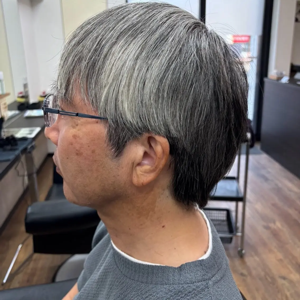 ショート メンズ monde 西田店のヘアスタイル