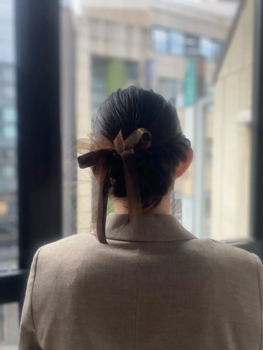 セミロング ヘアアレンジ カット 🫧ナツキ🌤️ カットモデル募集中のヘアスタイル