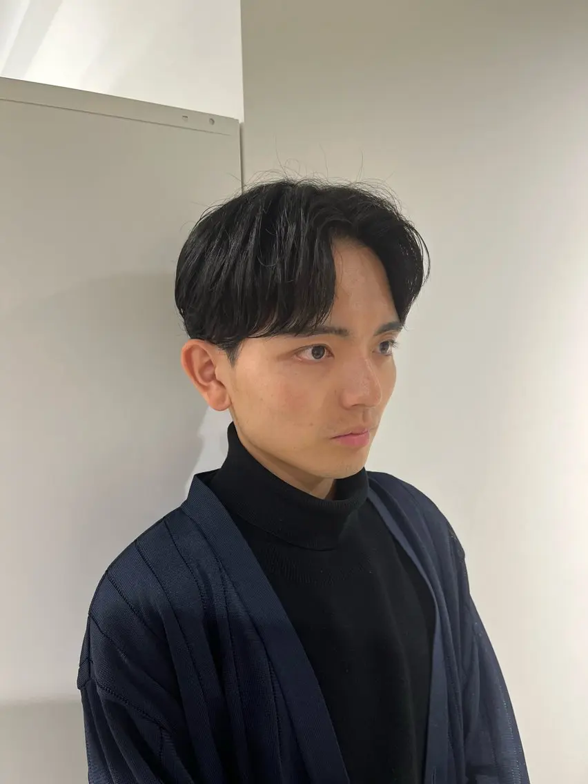 ショート パーマ メンズ 🏆メンズヘア特化 🥇代表りんぺーのヘアスタイル