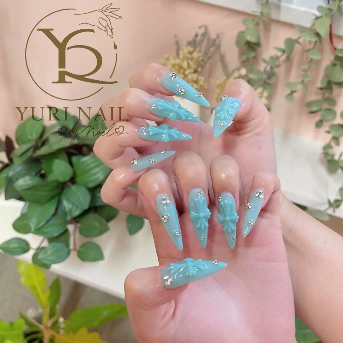 ネイル チークネイル フットネイル フレンチネイル グラデーション キラキラネイル ハンドネイル フットネイル ハンドケア YURI Nail Funabashiのネイルデザイン
