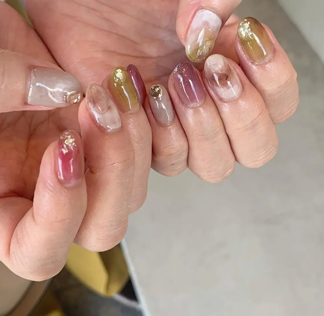 ネイル ハンドネイル にしぐち はるかのネイルデザイン