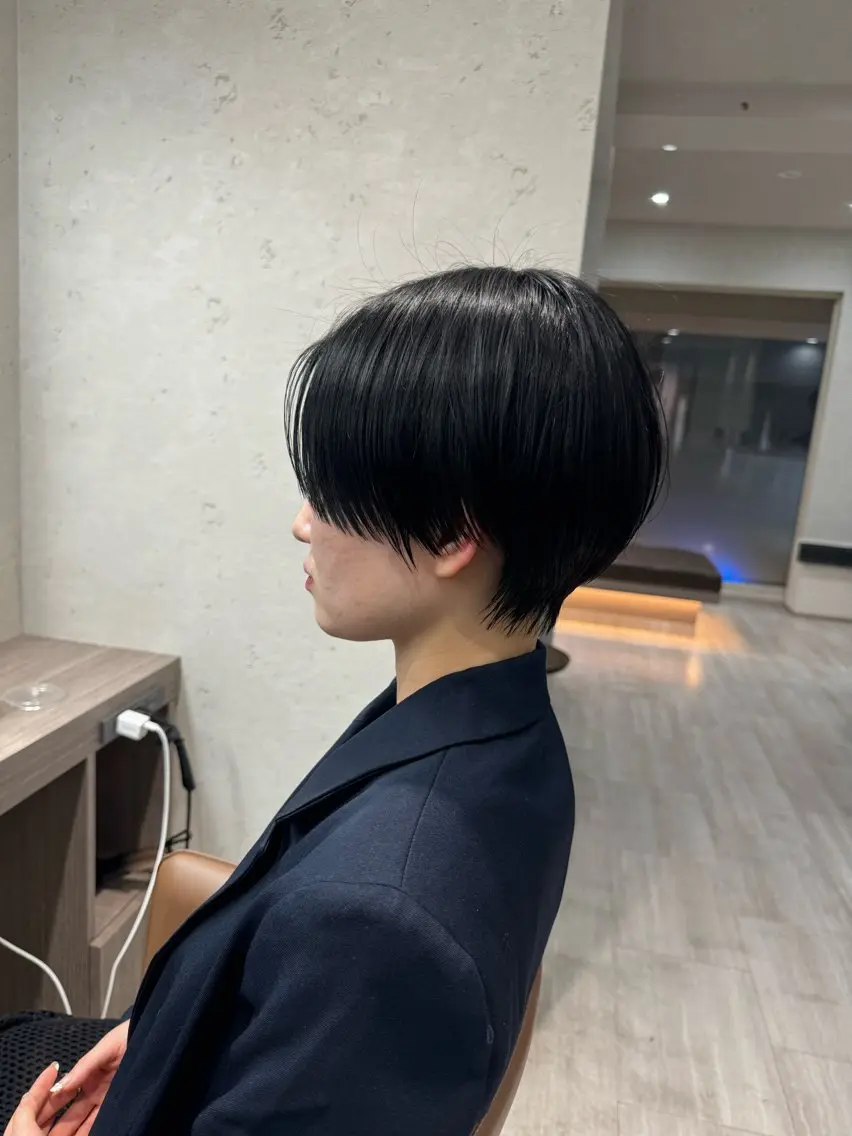 ショート カット トリートメント 🫧似合わせショート イシダ🫧のヘアスタイル
