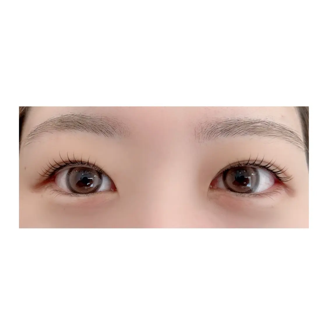マツエク・マツパ 一重×まつ毛パーマ に このマツエク・マツパデザイン