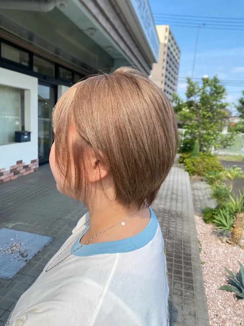 ミディアム ショートボブ ボブ ELLE/ 愛美のヘアスタイル