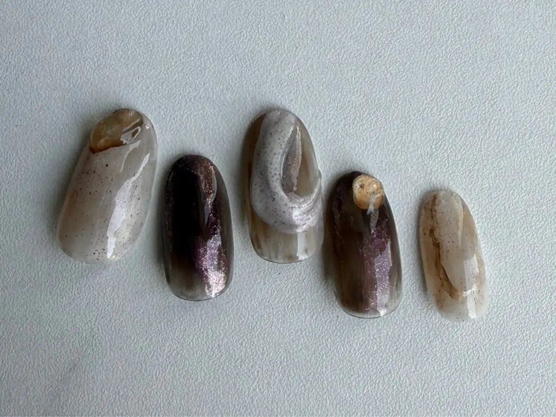 ネイル ハンドネイル Nail salon SeaMu Rumiのネイルデザイン