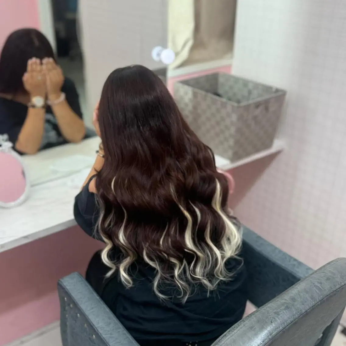 ロング シールエクステ エクステ season ゆみのヘアスタイル