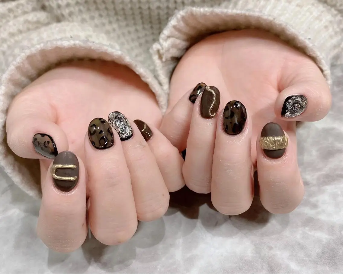 ネイル ハンドネイル 長谷川 奈緒美のネイルデザイン