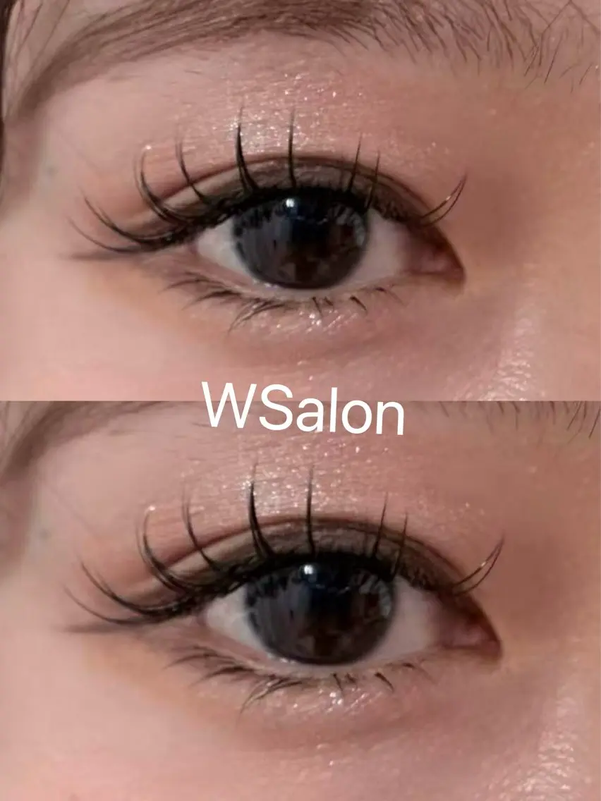 マツエク・マツパ フラットラッシュ W Salon アイラッシュのマツエク・マツパデザイン