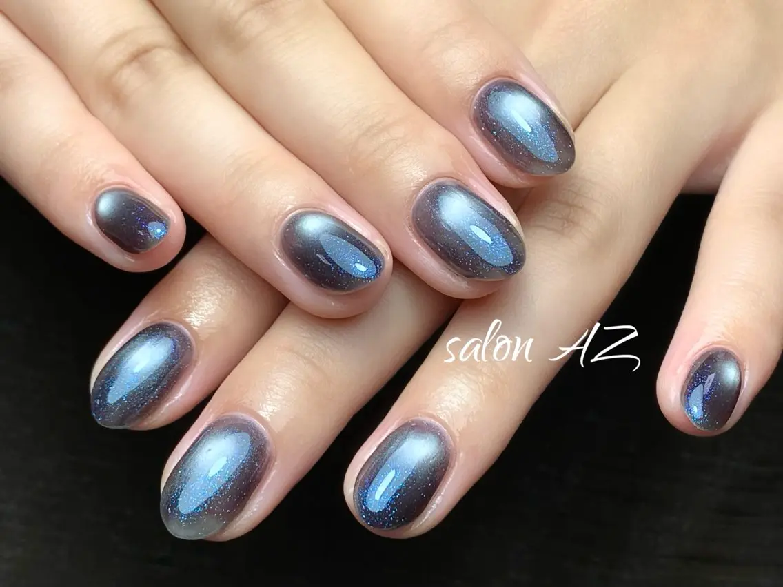 ネイル 持ち込み オフィスネイル スカルプネイル ハンドネイル salon AZ NANAのネイルデザイン