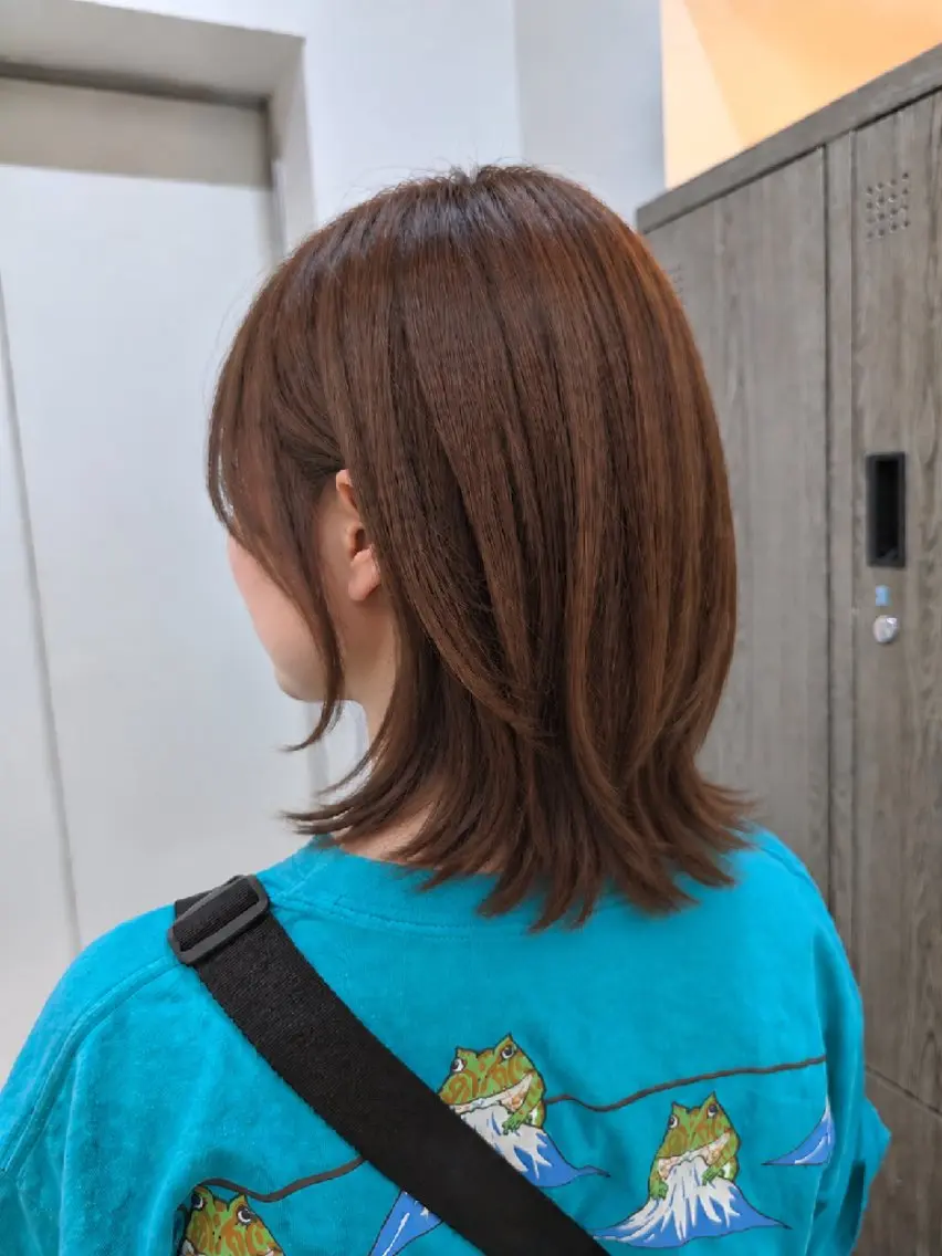 ミディアム カット ヘアカラー トリートメント 🌼 AIKO🌼のヘアスタイル
