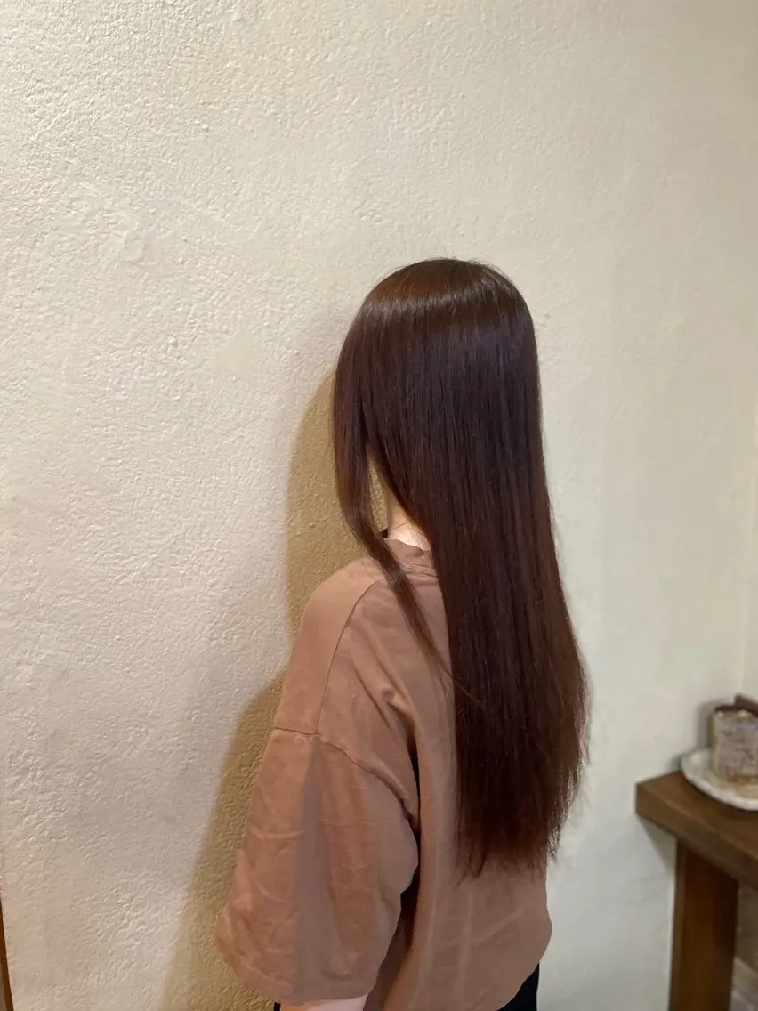 ロング 肥田 夕蘭のヘアスタイル