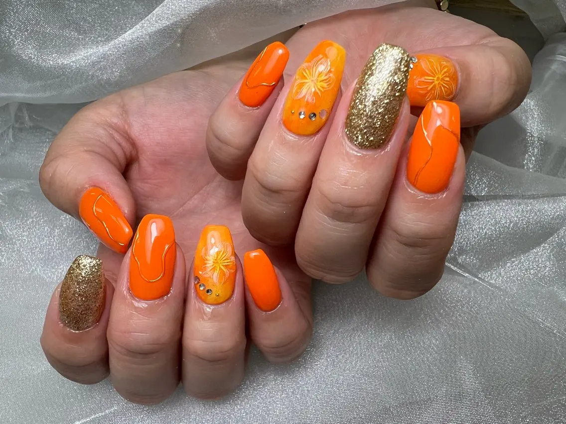 ネイル ハンドネイル Mana‪ ‪·͜· ❤︎‬のネイルデザイン