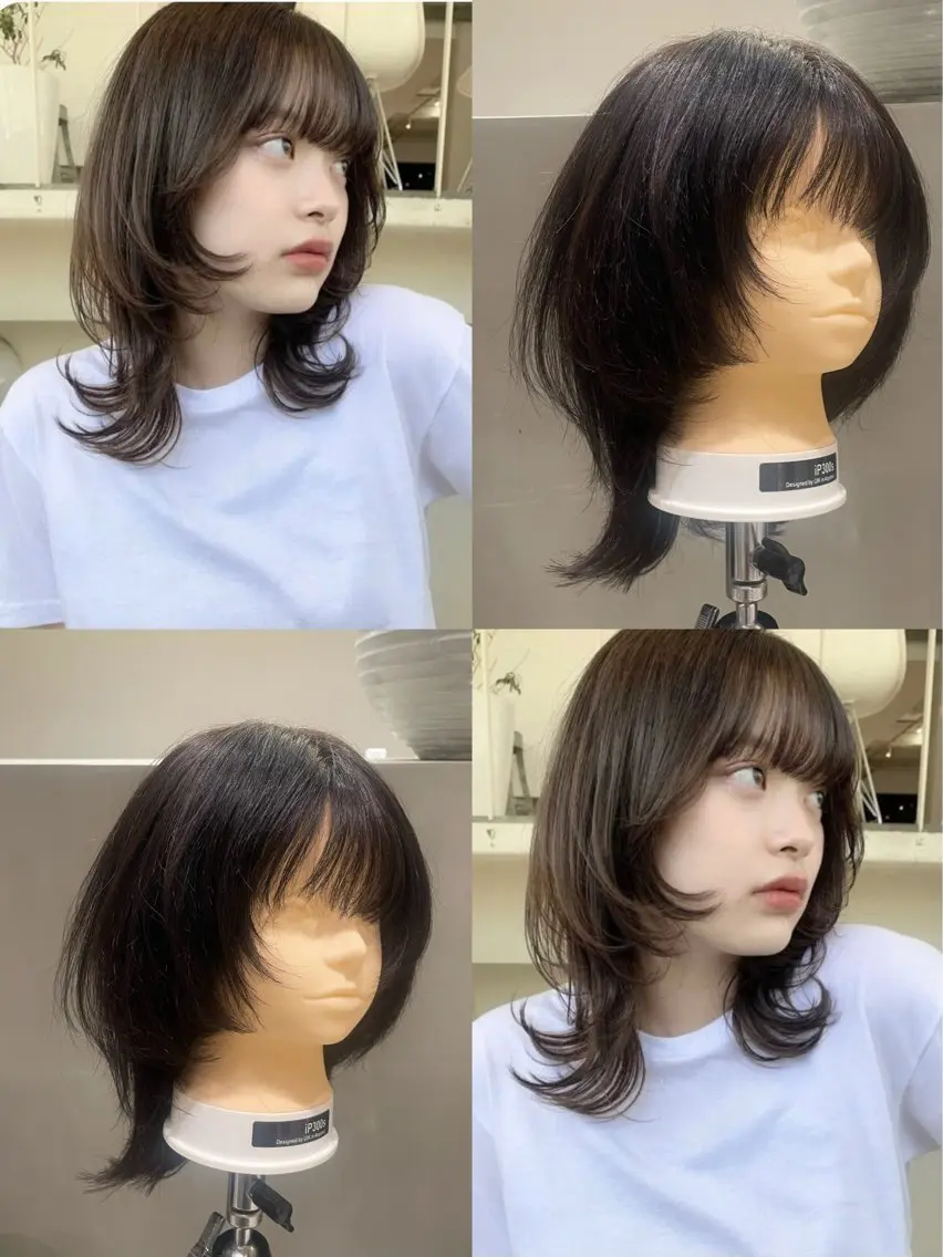 カット+パーマ 毛先のパーマで柔らかい雰囲気に🧸の写真