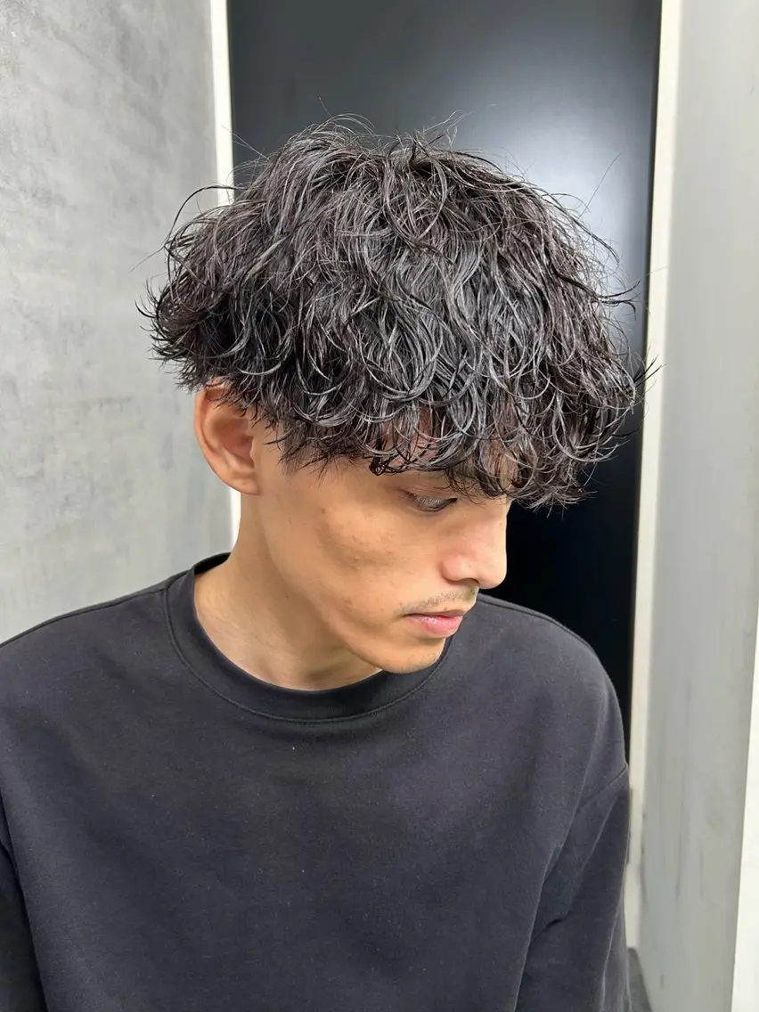 カラー メンズ 静岡 / 毛流れ特化 /下居真大のヘアスタイル