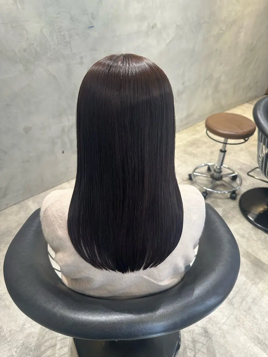 cut + illuminacolor🪄〈ブリーチなし〉の写真