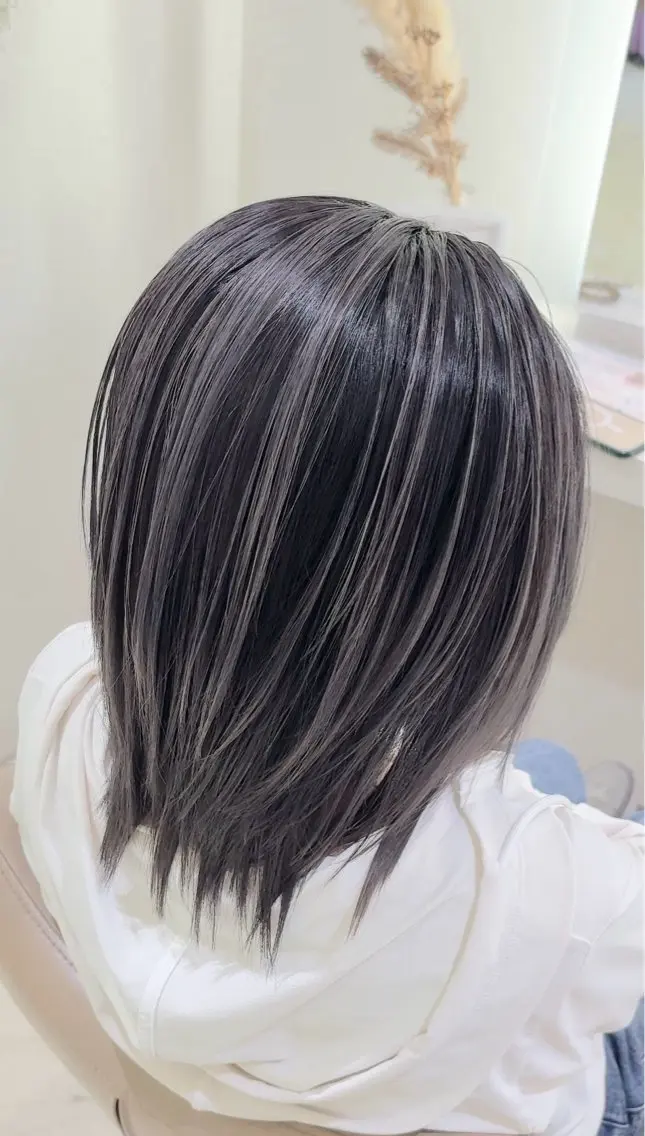 ショート カラー バレイヤージュ 髪質改善 レイヤーカット ヘアカラー トリートメント 大宮/バレイヤージュ 髪質改善/澤田隆誠のヘアスタイル