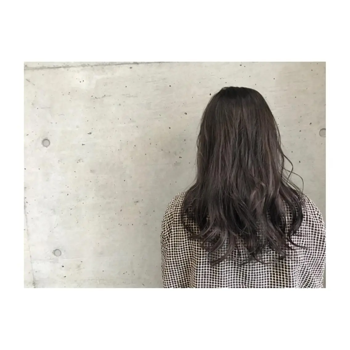 ロング カラー アッシュ 透明感カラー ハイライトカラー ハイライト 大栗 佑也  髪質改善のヘアスタイル