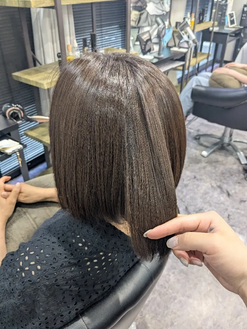 カラー 多田 遥香のヘアスタイル
