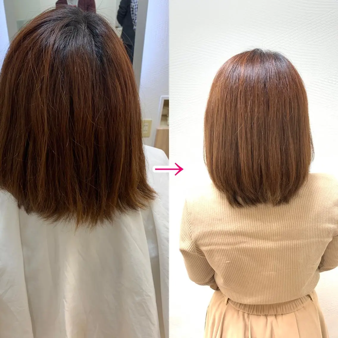 ショート カラー ヘアアレンジ アクアカラー 髪質改善 トリートメント 中根 いち 美髪を作るプロのヘアスタイル