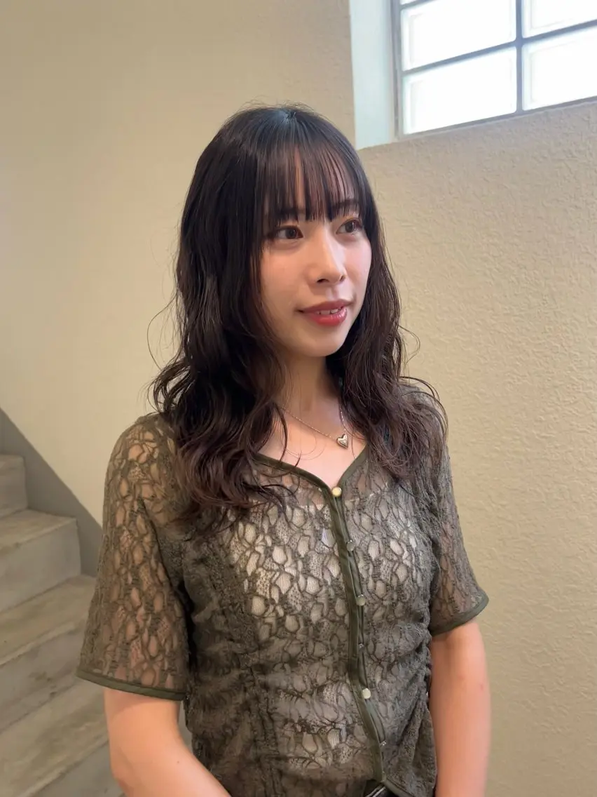 セミロング SIKI ゆうのヘアスタイル