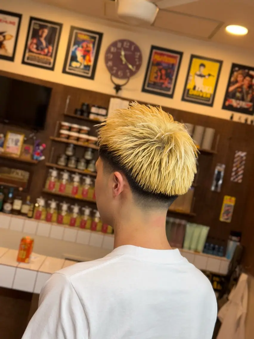 メンズ フェードカット 浅倉 迅佑のヘアスタイル