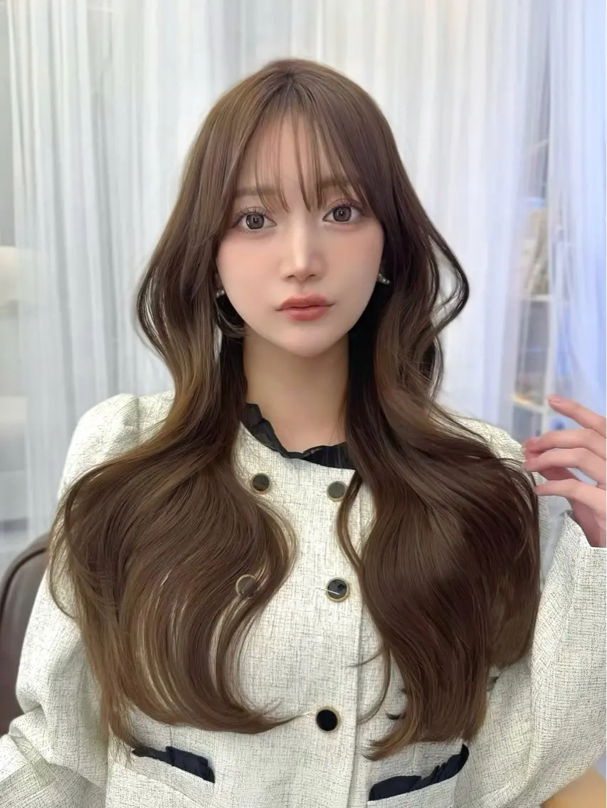 【5月新規様限定メニュー】韓国式カット+自社製トリートメント(ボブ/レイヤーカット/顔周りカット/前髪カット)6800の写真